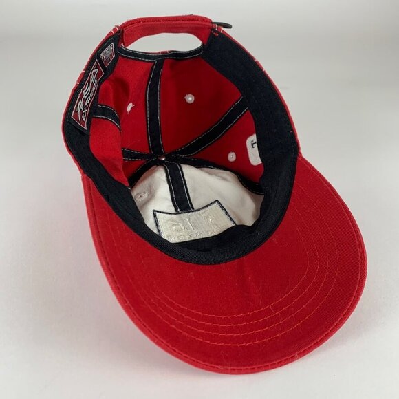 FBR Open TPC Scottsdale 16th Hole Red Ahead Relaxed Fit Adjustable Hat - Picture 5 of 6